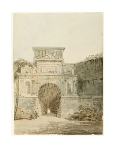 Entrance to the 'Grotto', Posillipo