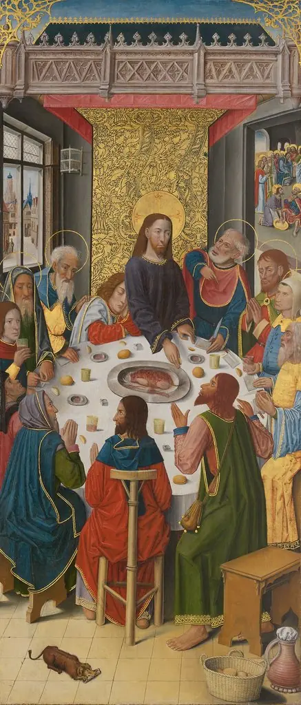 Panels from the High Altar of the Charterhouse of Saint-Honoré, Thuison-les-Abbeville: The Last Supper