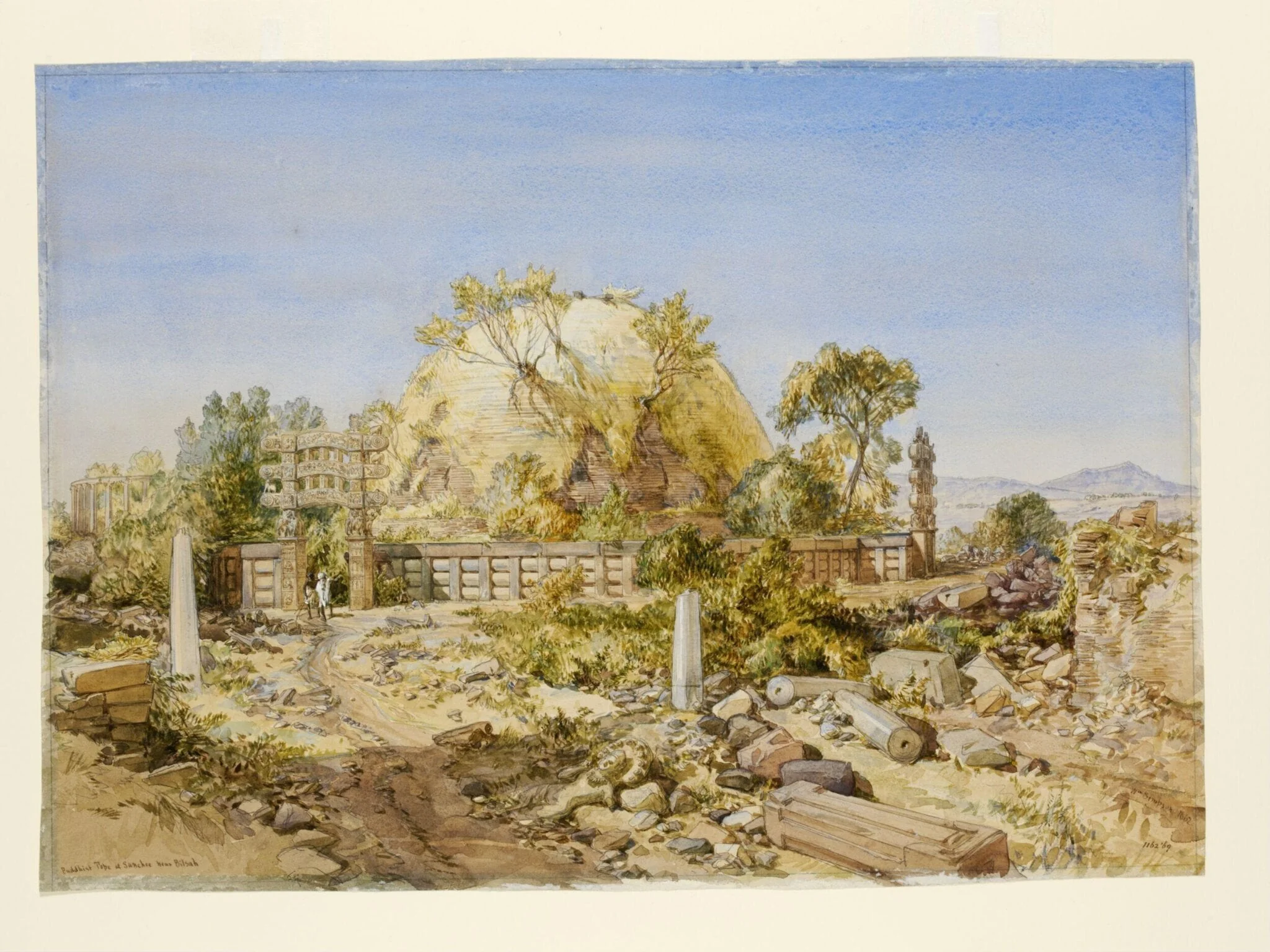The Sanchi tope