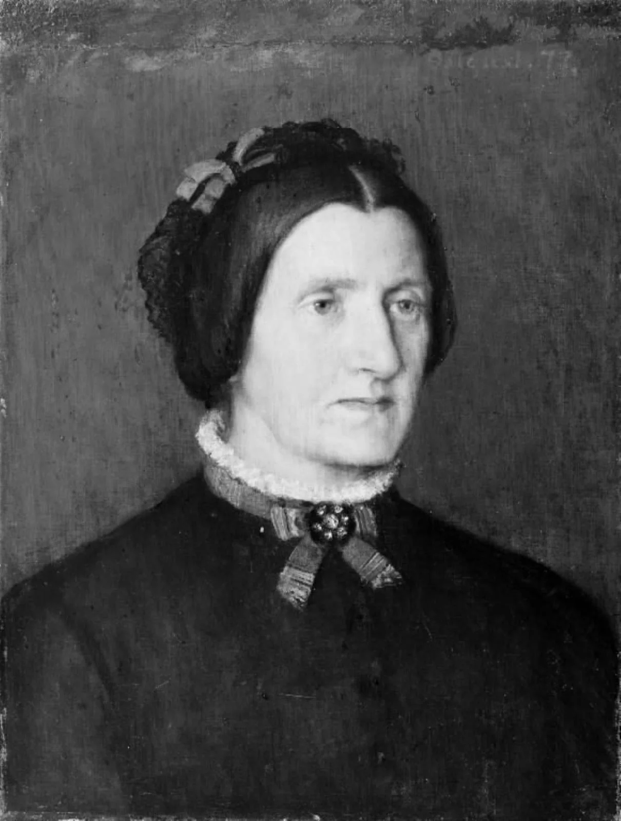 Karen Jensdatter Kande, kunstnerens moder, by Unknown, 1877