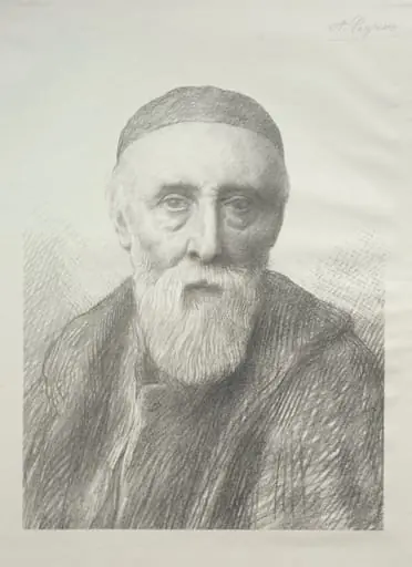 Portrait of George Frederic Watts (2nd Plate)