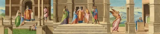 The Presentation and Marriage of the Virgin, and the Annunciation