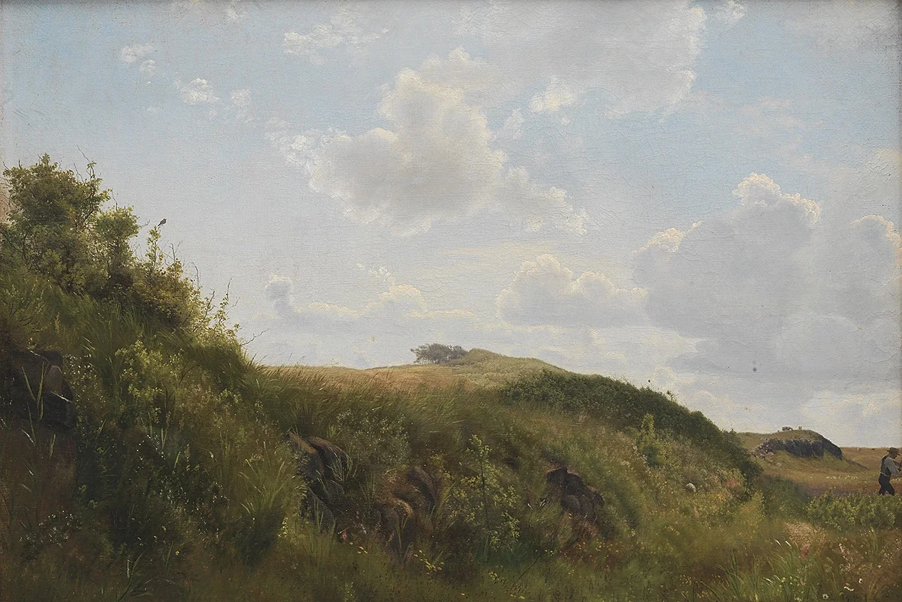 Junidag ved Rørvig, by Vilhelm Kyhn, oil, 1868