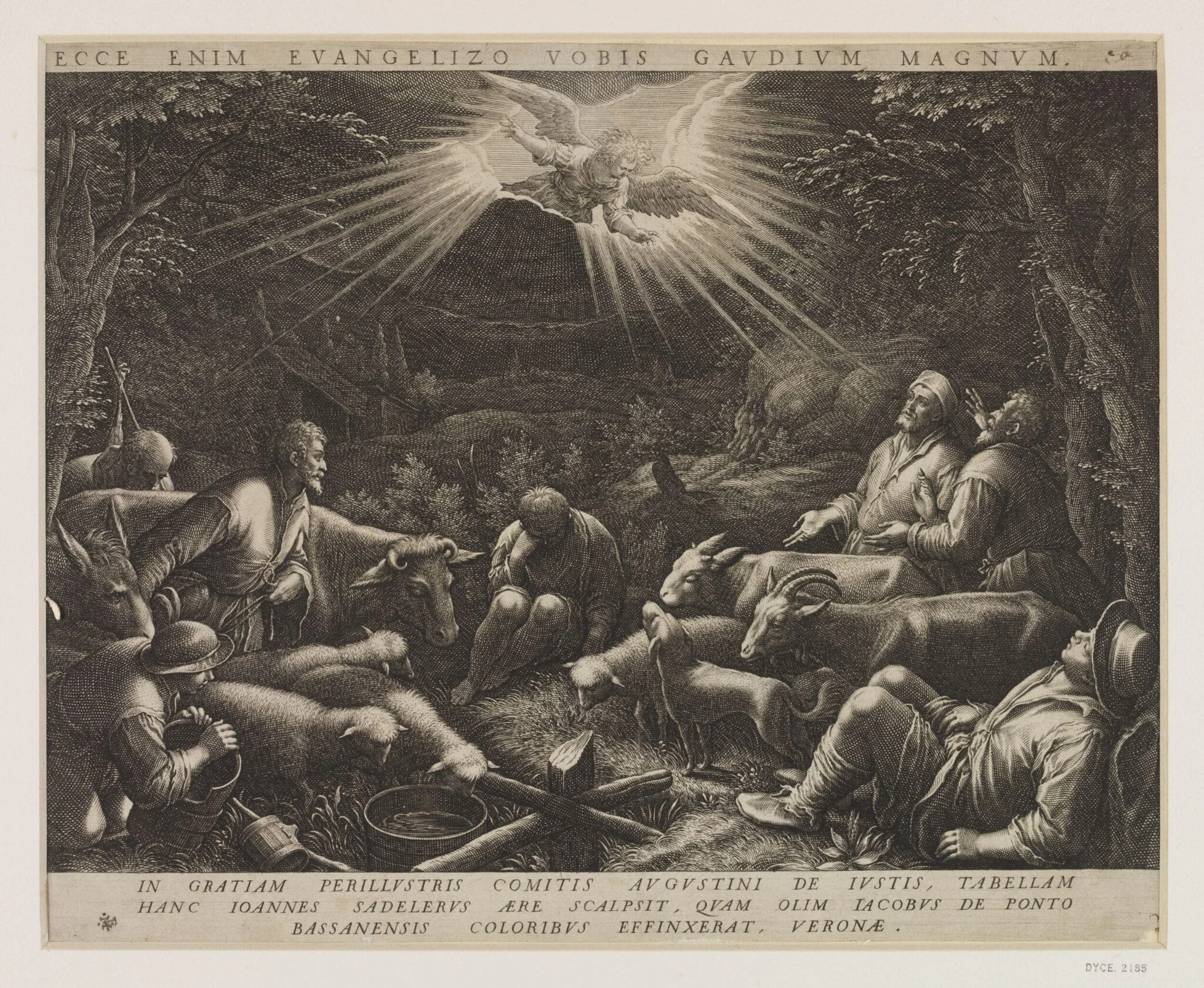 The Angel Appearing to the Shepherds