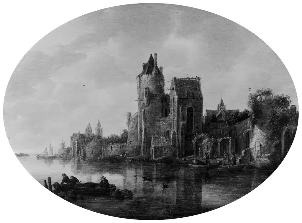 Dutch city by the water
