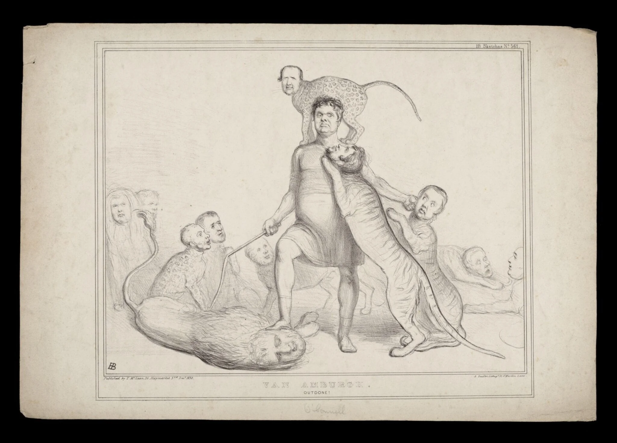 H Beard Print Collection, by John Doyle, 3