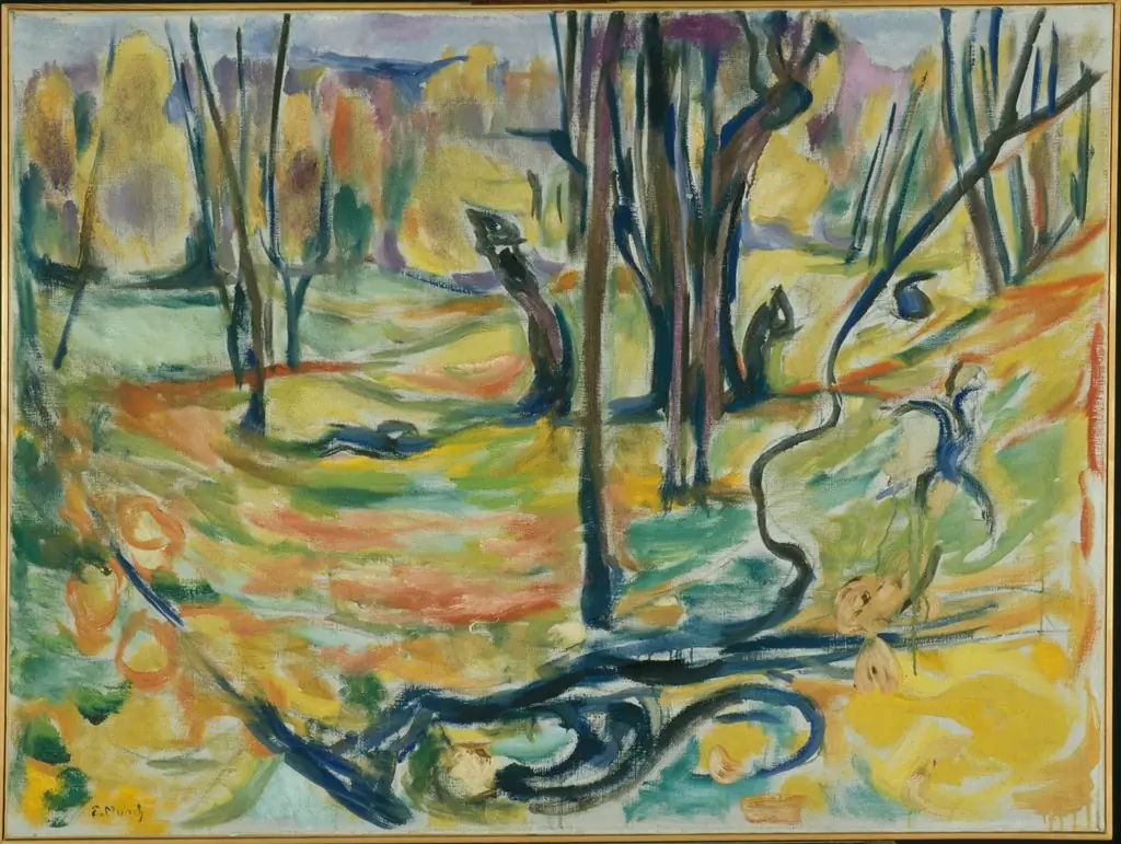 Elm Forest in Autumn