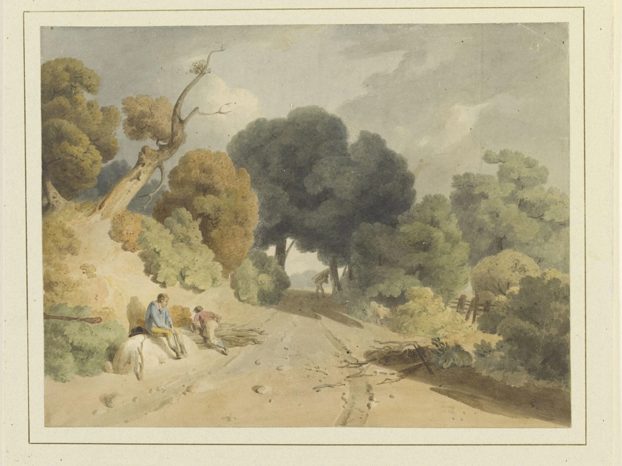 Road scene near Borrowdale