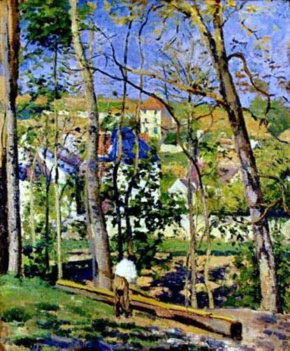 Le Charpentier, by Camille Pissarro, unspecified