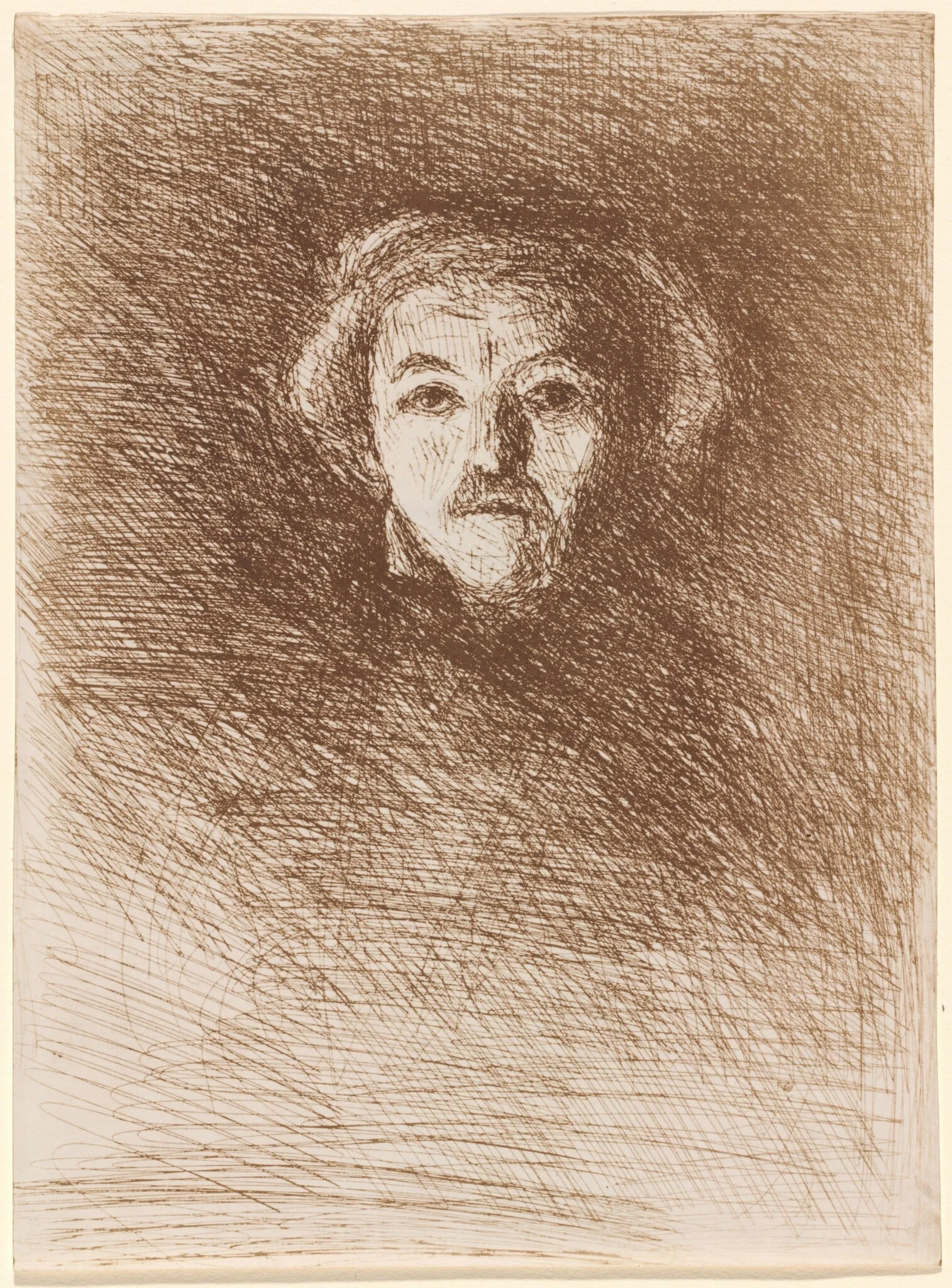 Self-Portrait (Corot par lui-meme), by Jean Baptiste Camille Corot, 1858