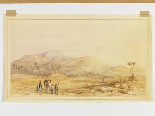 Pyramid of Abu Roash from the Village of Kerdassy