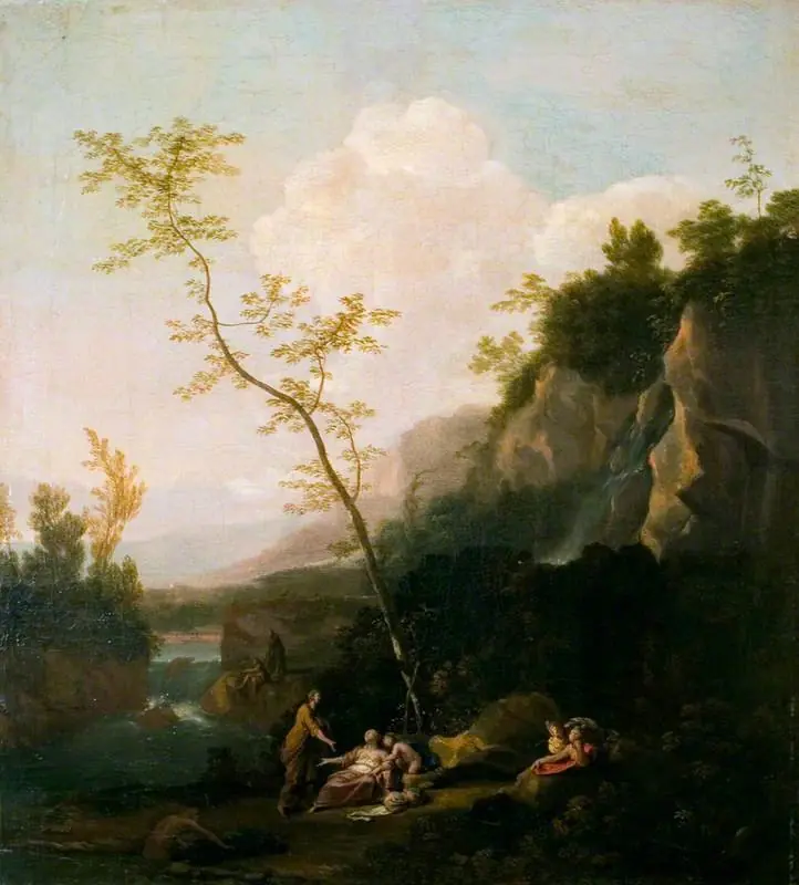 Rocky Landscape with Figures