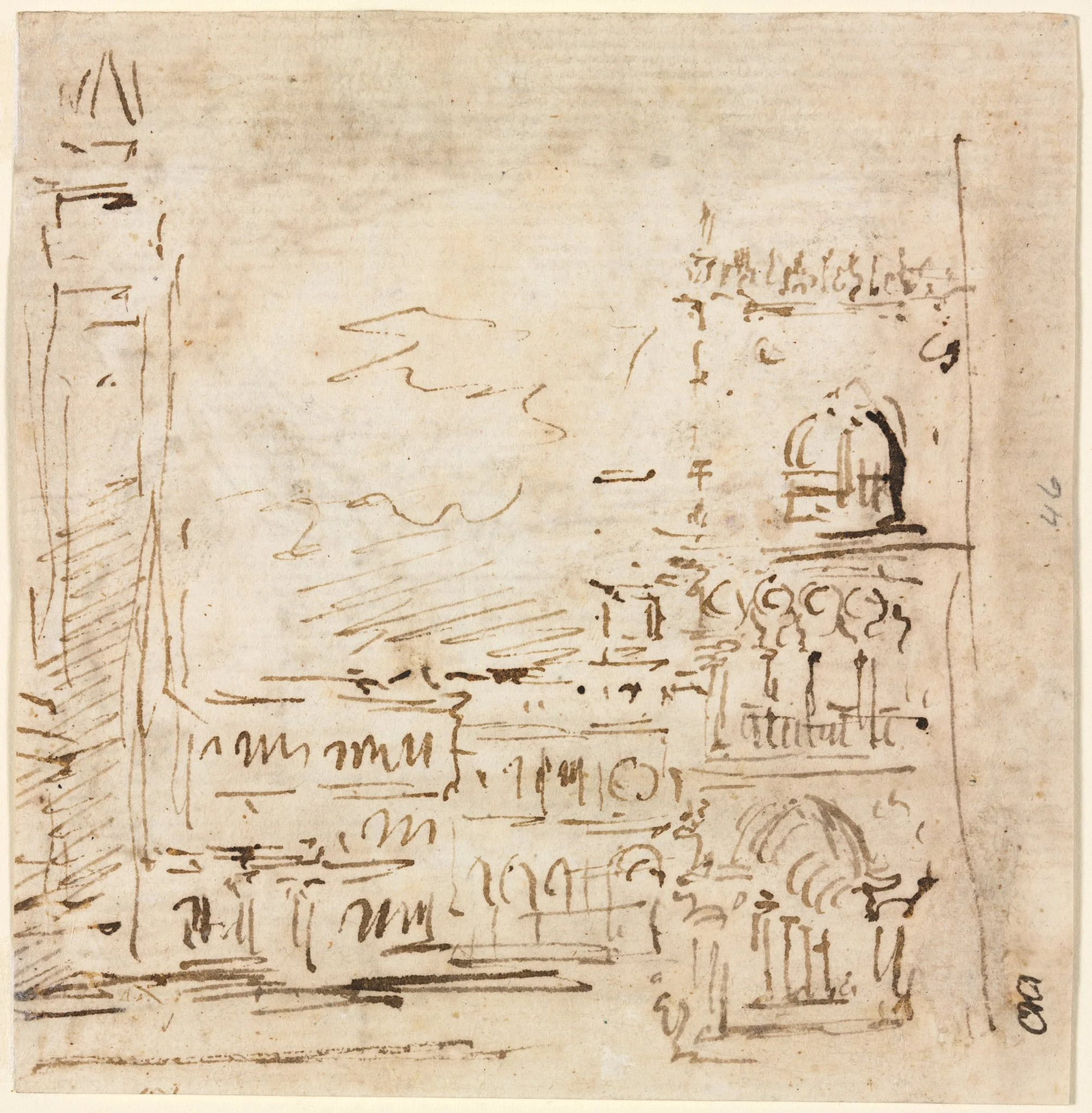 Piazza San Marco with Doges' Palace, by Francesco Guardi, 1776