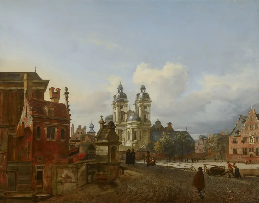 The Andreas church in Dusseldorp