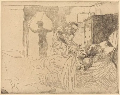 Greeting Grandmother (Le Bonjour à la Grand-mère)