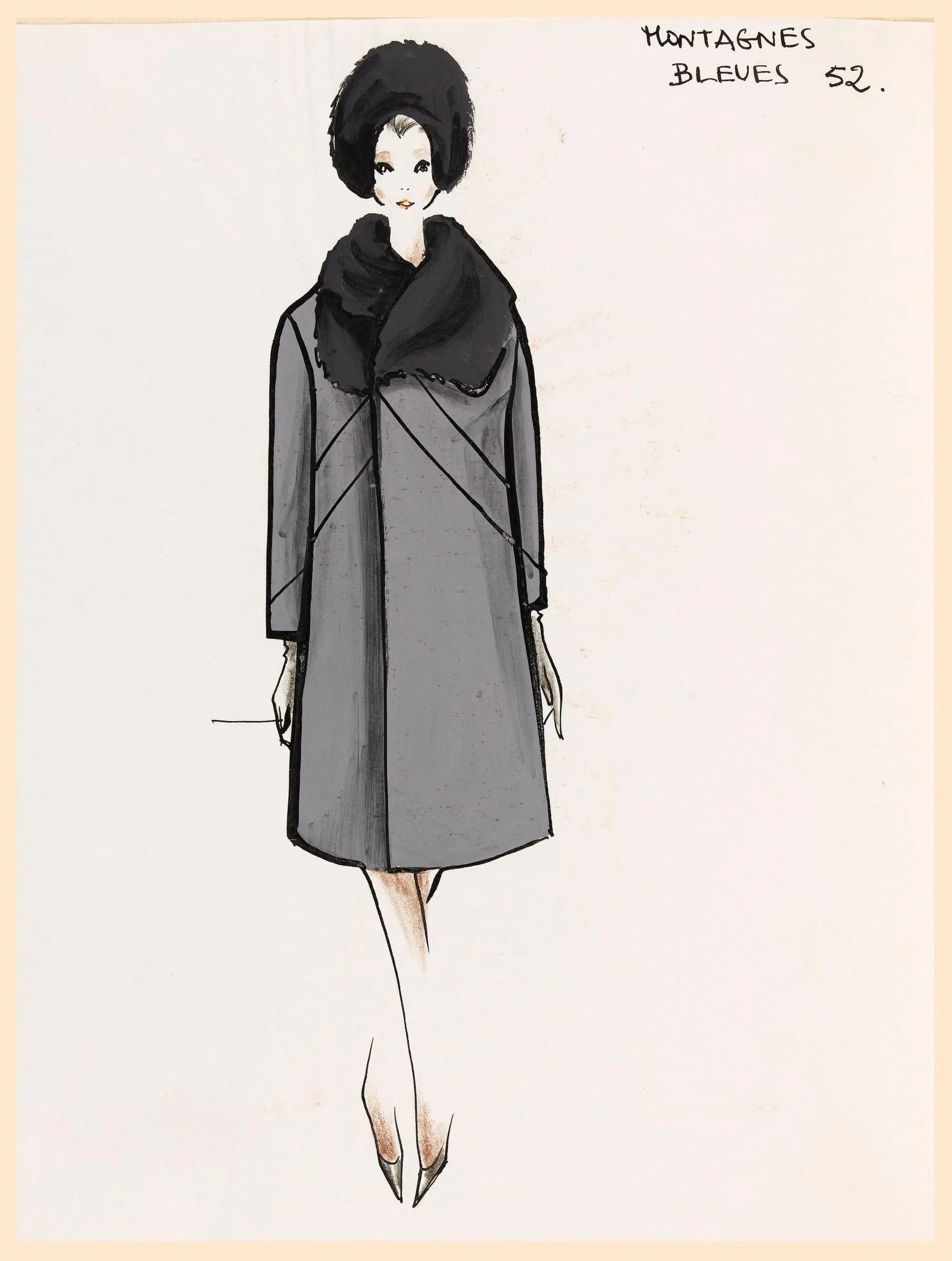 Montagnes bleues, by Marie-Louise Carven, 1962