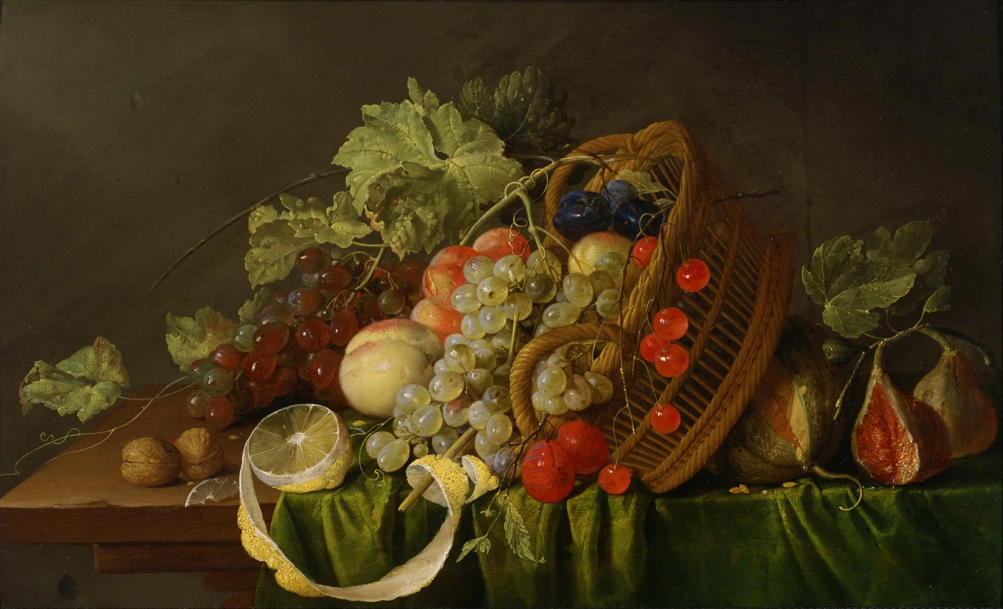 Still Life with a Basket of Fruit