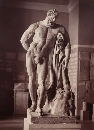 Farnese Hercules, Museum of Naples, Italy