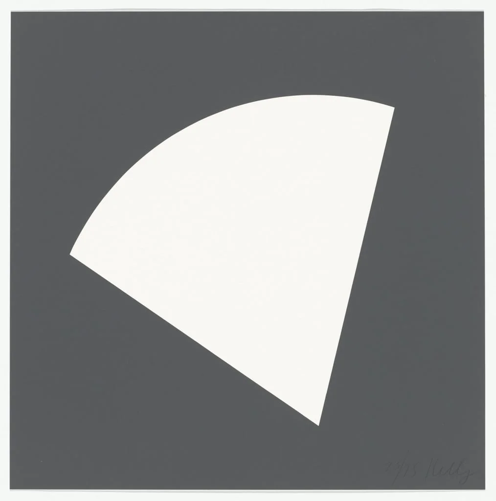 Untitled, by Ellsworth Kelly, ink, 1997