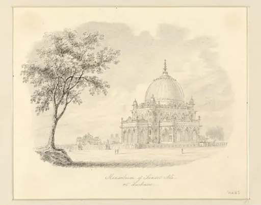 Mausoleum of Saadet Ali, at Lucknow.