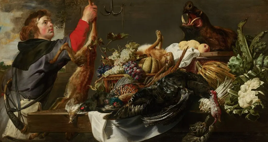 Still Life with Huntsman