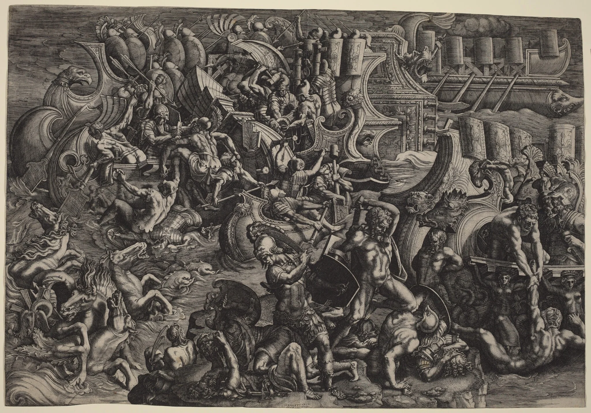 The Trojans Repulsing the Greeks