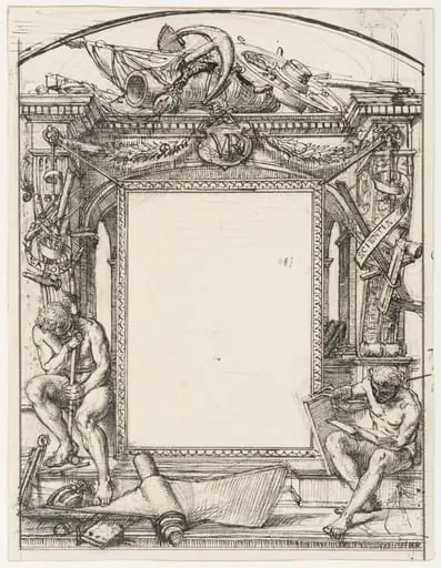 Studies for the Diploma of the International Exhibition, 1868