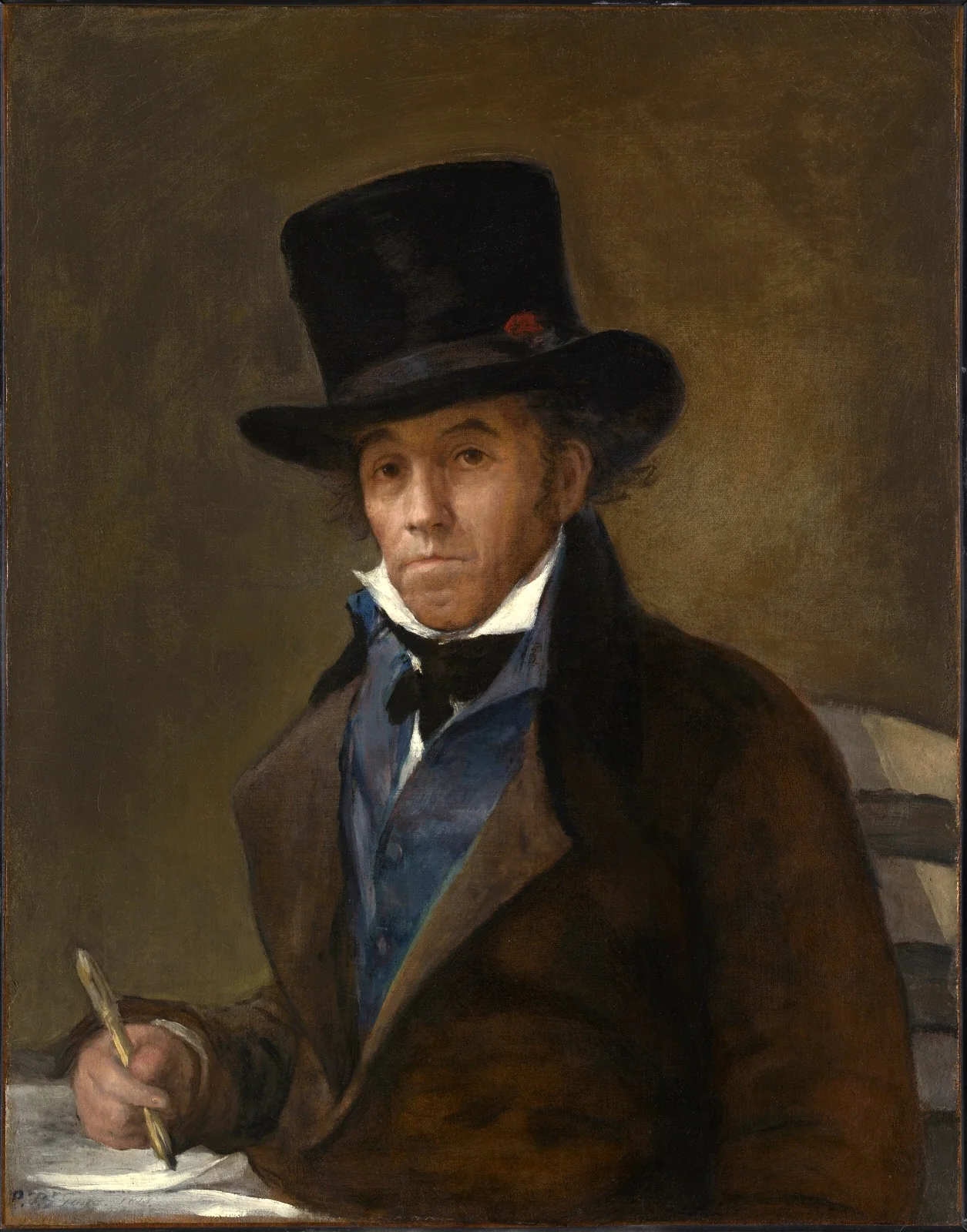 Asensio Juliá, by Francisco Goya, oil, 1814