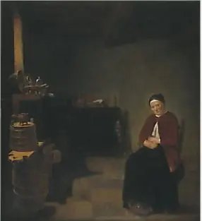 A Dutch Kitchen Interior