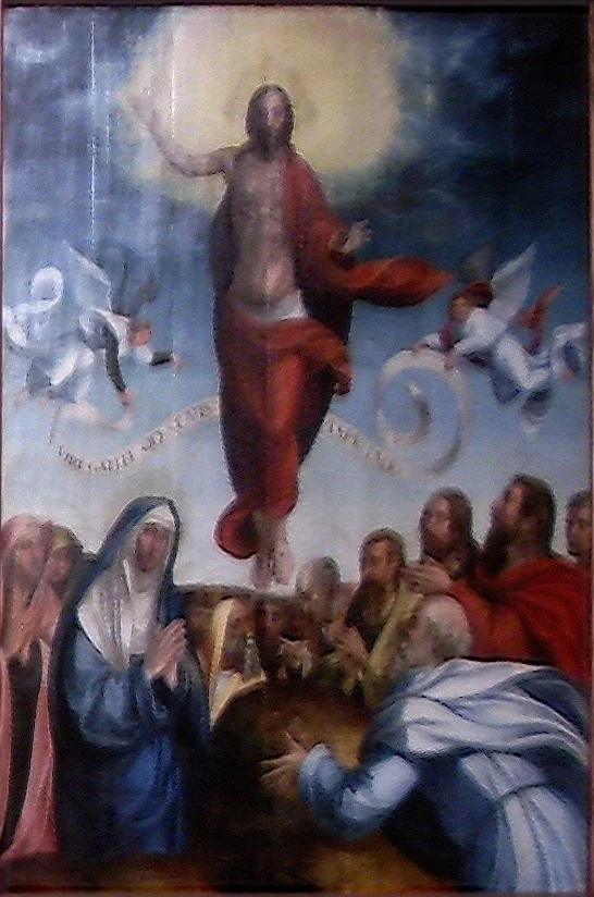 Ascensão de Cristo, by Garcia Fernandes, oil, 1537