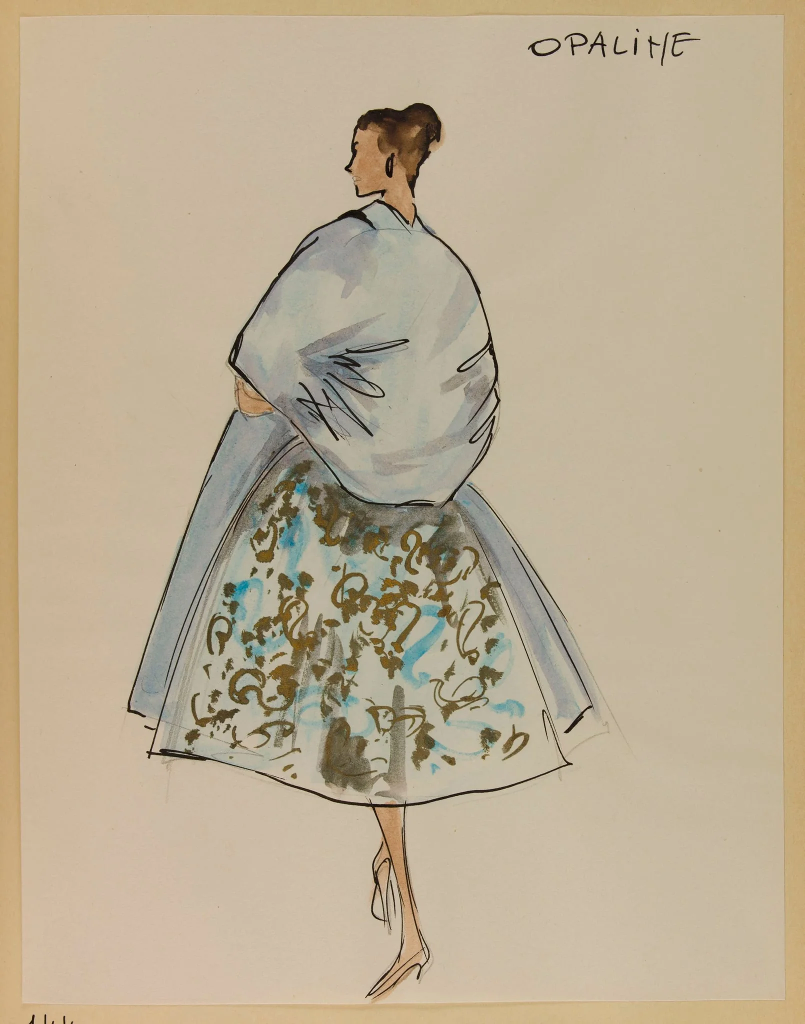 Opaline, by Marie-Louise Carven, 1955