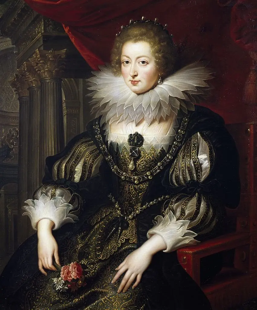 Portrait of Anne of Austria, Queen of France (1601-1666)