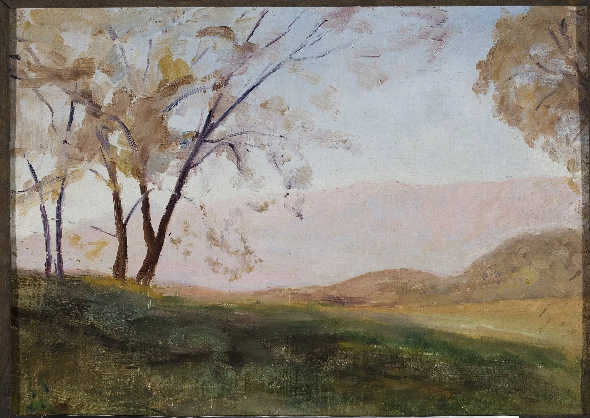 Landscape from Massandra. From the journey to Crimea