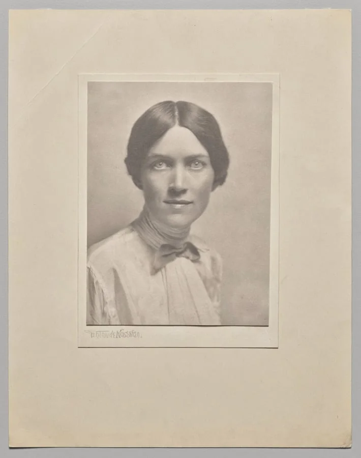 Portrait of Honoré Willsie Morrow, by Gertrude Käsebier, 1917