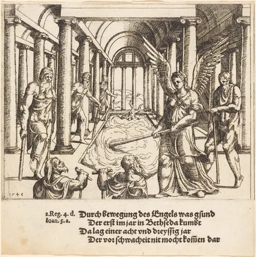 The Angel Agitating the Pool of Bethesda
