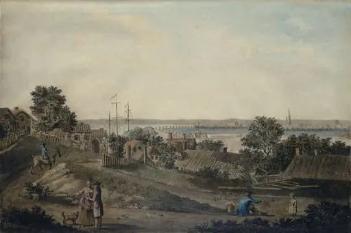 A Distant View of Southampton, taken from Pear Tree Green