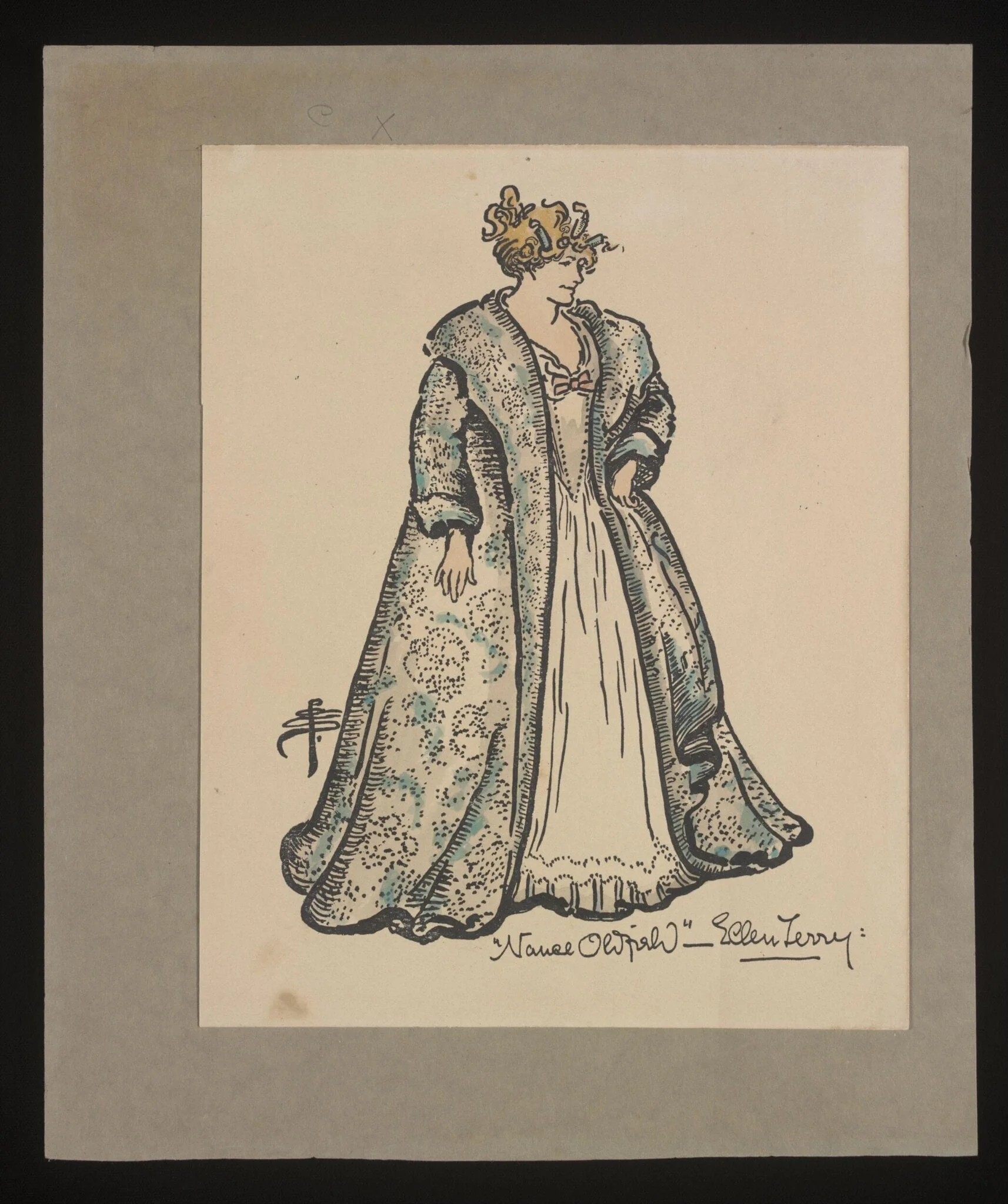 Print of Ellen Terry as Nance Oldfield