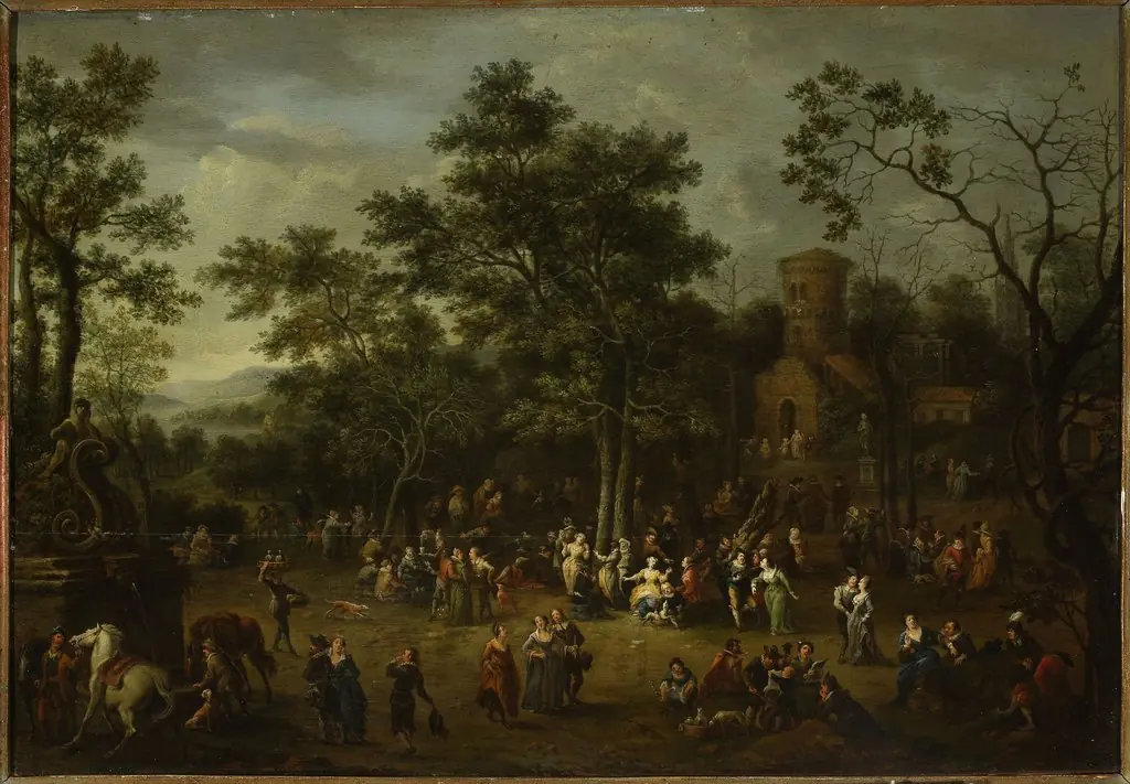 Festivity in a park