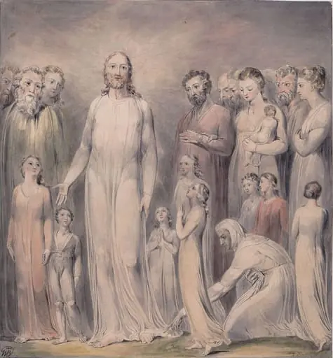 The healing of the woman with an issue of blood