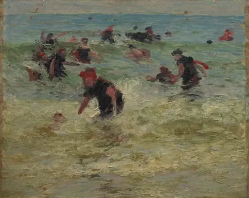 Beach Study (verso)