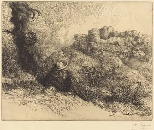View of a Chateau (Chateau des Revenants)