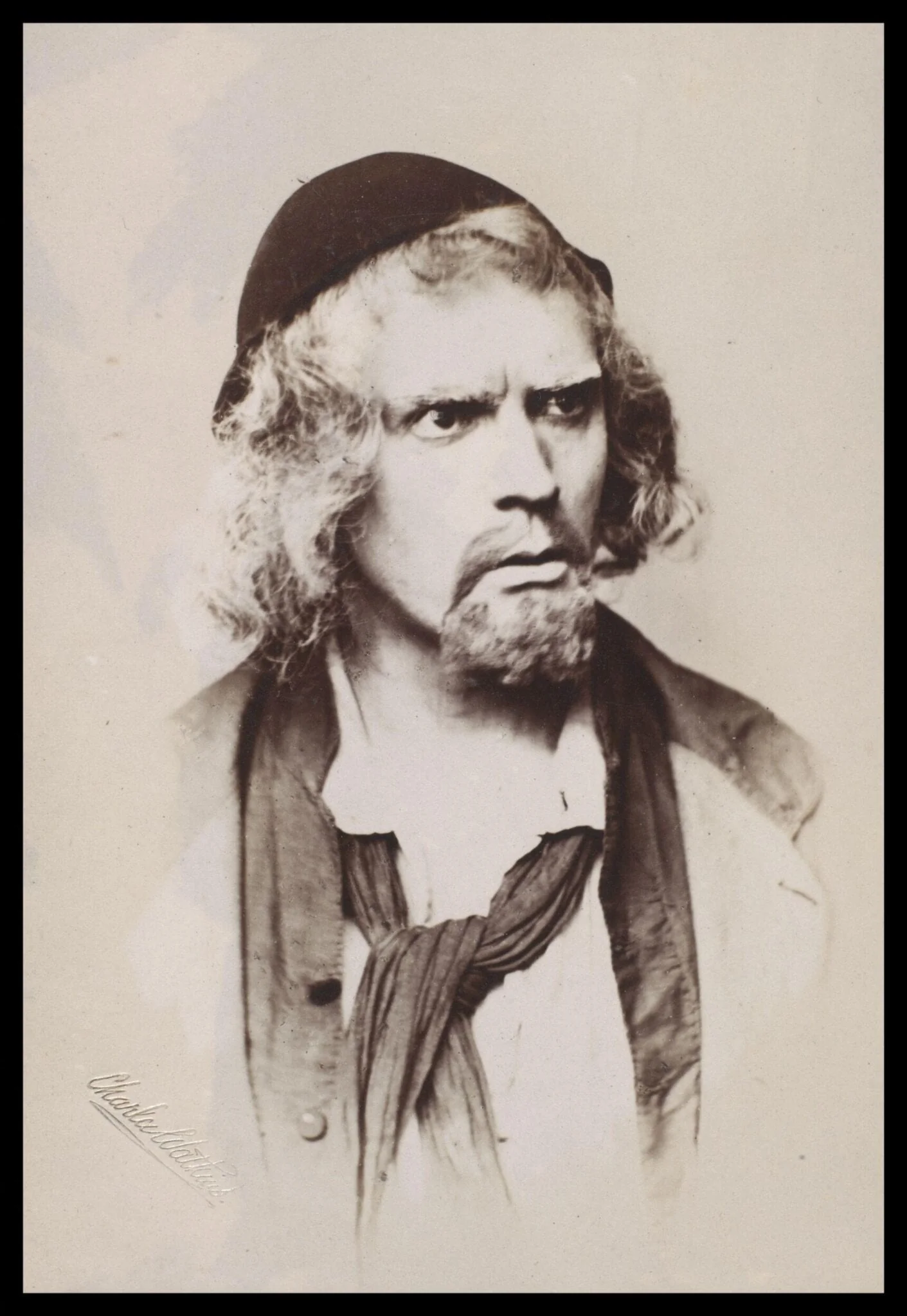 Guy Little Theatrical Photograph, by Charles Watkins, photographic, 1850