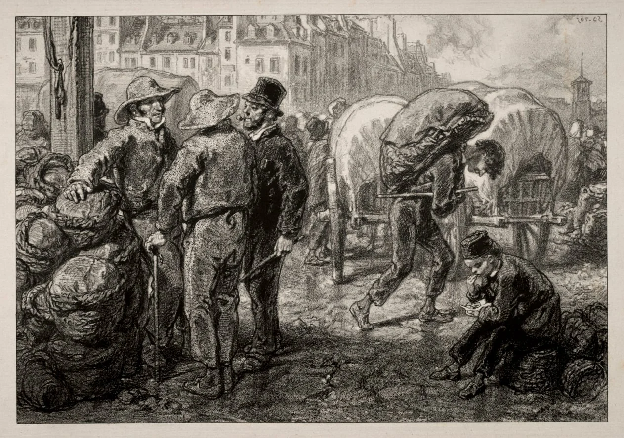 Burden Bearers, by Paul Gavarni, 1804