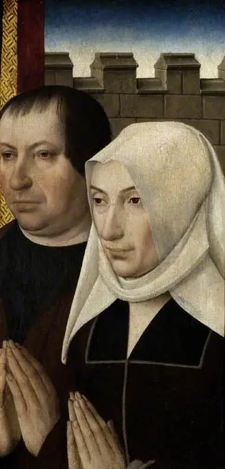 Two donors from a wing of an altarpiece
