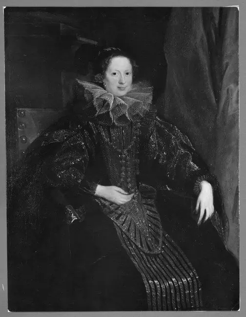 Portrait of an unknown Genoese woman, 1622-1623