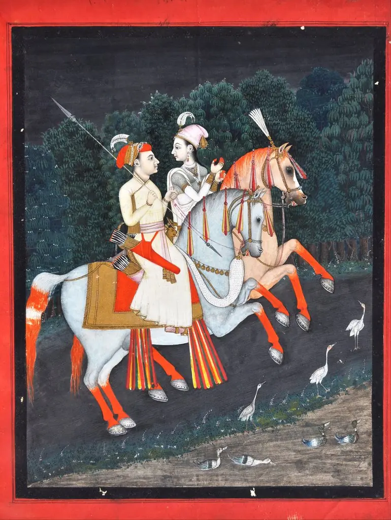 Baz Bahadur and Rani Rupmati