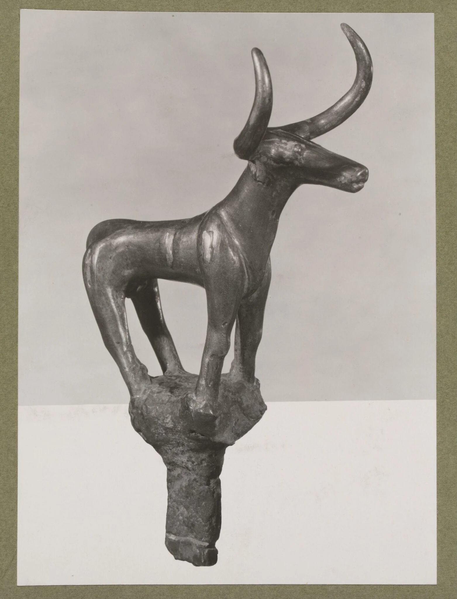 Hittite silver bull found in Anatolia ca. 1900 B.C.
