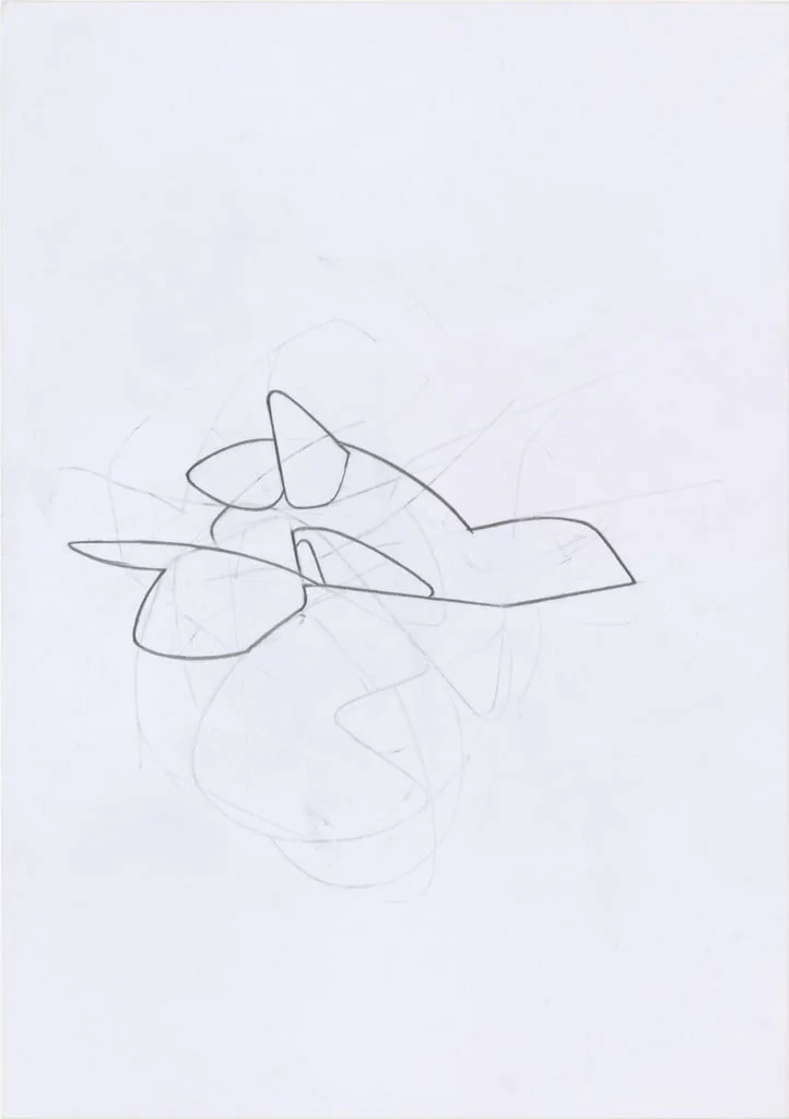 Untitled, by Frank Nitsche, graphite, 2001