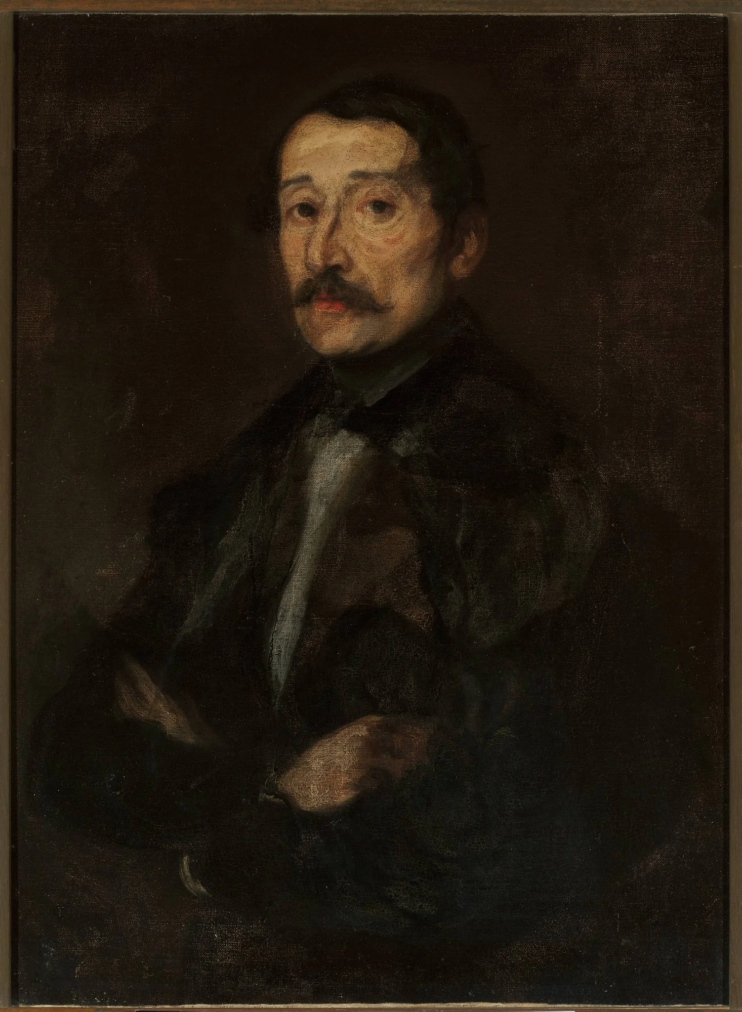 Portrait of Eustachy Wąsowicz, by Piotr Michałowski, oil, 1837