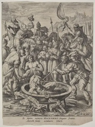 The Seven Maccabean Brothers Killed by Antiochus